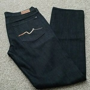 7 for all mankind w/ Embellished Crystals Pocket